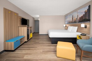 Habitació Deluxe, 1 llit de matrimoni gran, no fumadors | Escriptori i espai de treball apte per a portàtils 