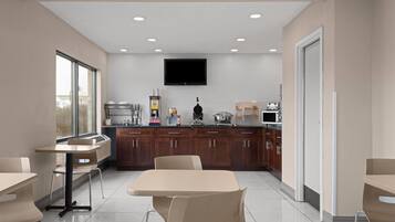 Free daily full breakfast