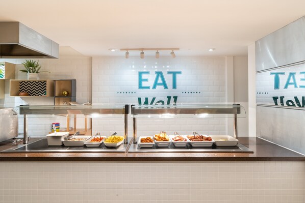Daily full breakfast (GBP 16.95 per person)