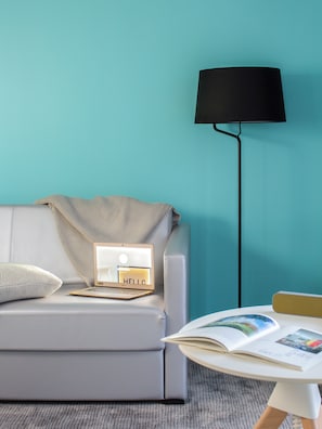 Chambre Standard, 1 lit double et 1 canapé-lit | Literie de qualité supérieure, surmatelas, minibar