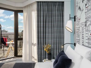 Privilege, Room, 1 Double Bed, Terrace | Premium bedding, pillowtop beds, minibar, in-room safe