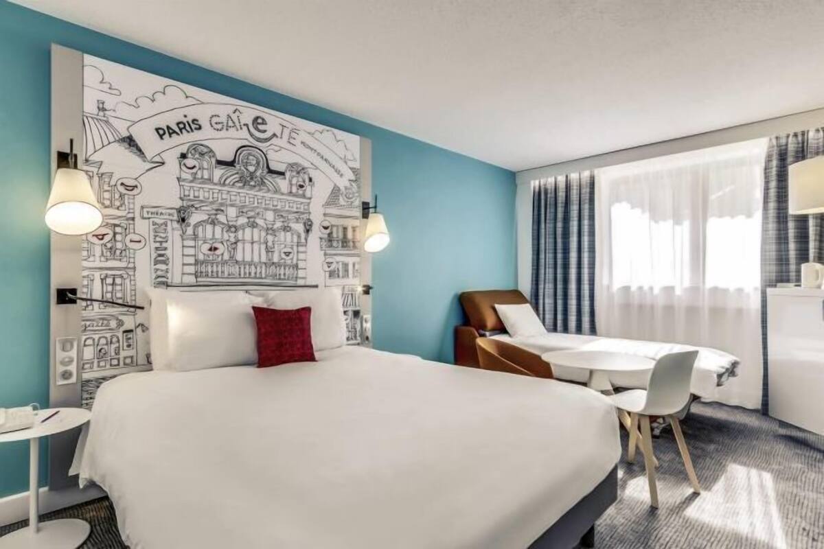 Literie de qualité supérieure, surmatelas, minibar