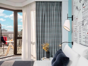 Privilege, Room, 1 Double Bed, Terrace | Premium bedding, pillowtop beds, minibar, in-room safe