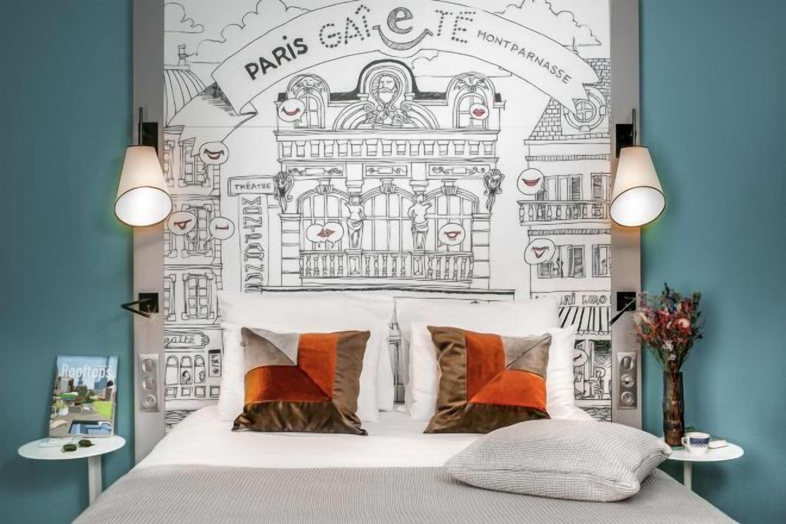 Literie de qualité supérieure, surmatelas, minibar