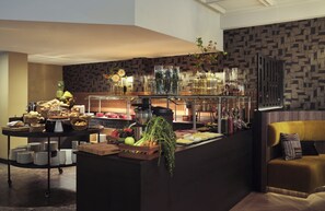 Daily buffet breakfast (EUR 21 per person)