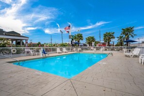 Seasonal outdoor pool