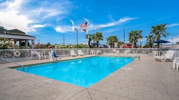 Seasonal outdoor pool