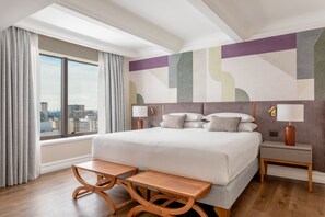 Executive Suite, 1 King Bed, Pool Access | Egyptian cotton sheets, premium bedding, down comforters - Marriott Buenos Aires Downtown (Buenos Aires)