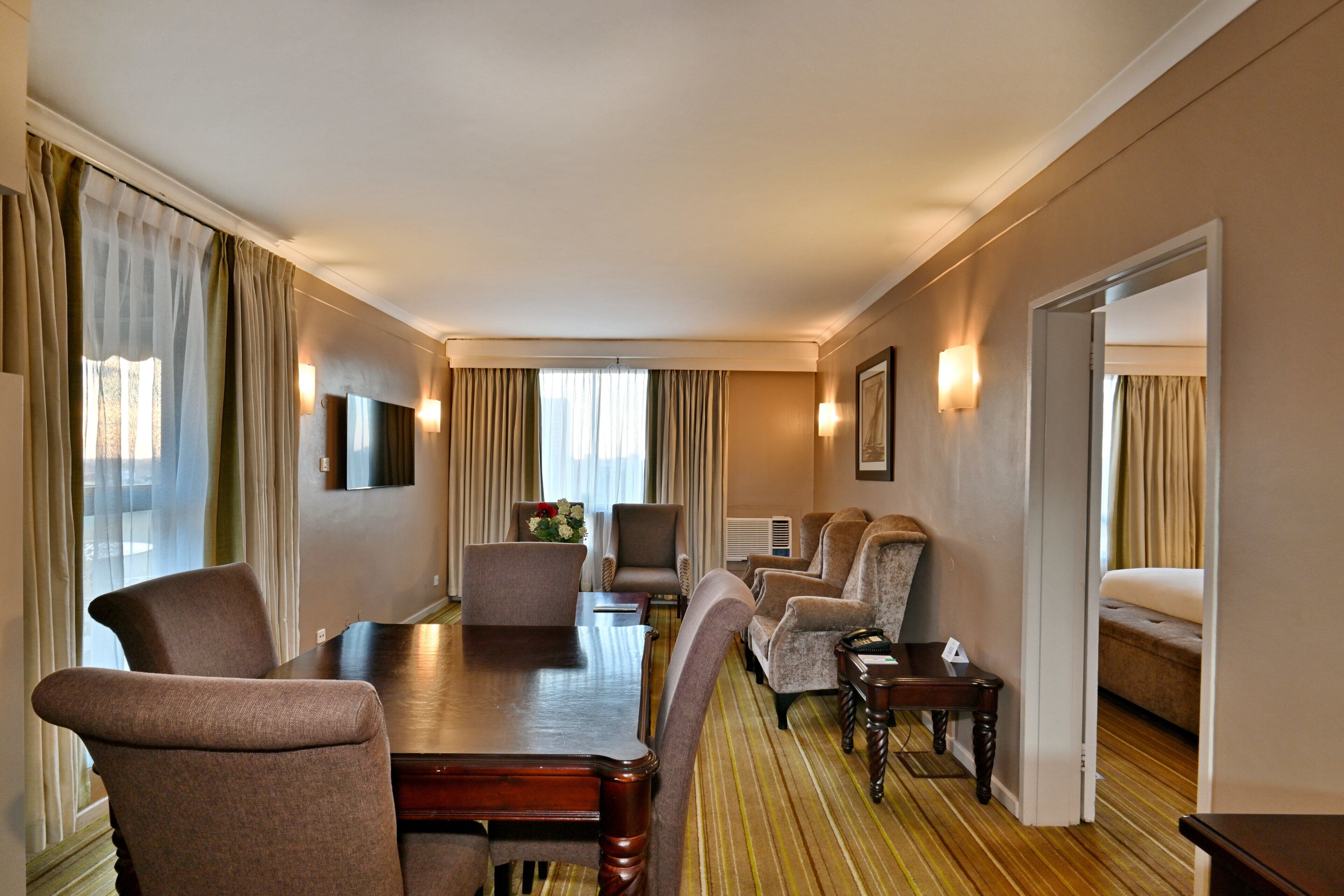Premium bedding, down comforters, in-room safe, individually furnished