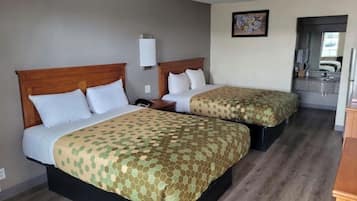 1 bedroom, desk, iron/ironing board, cribs/infant beds