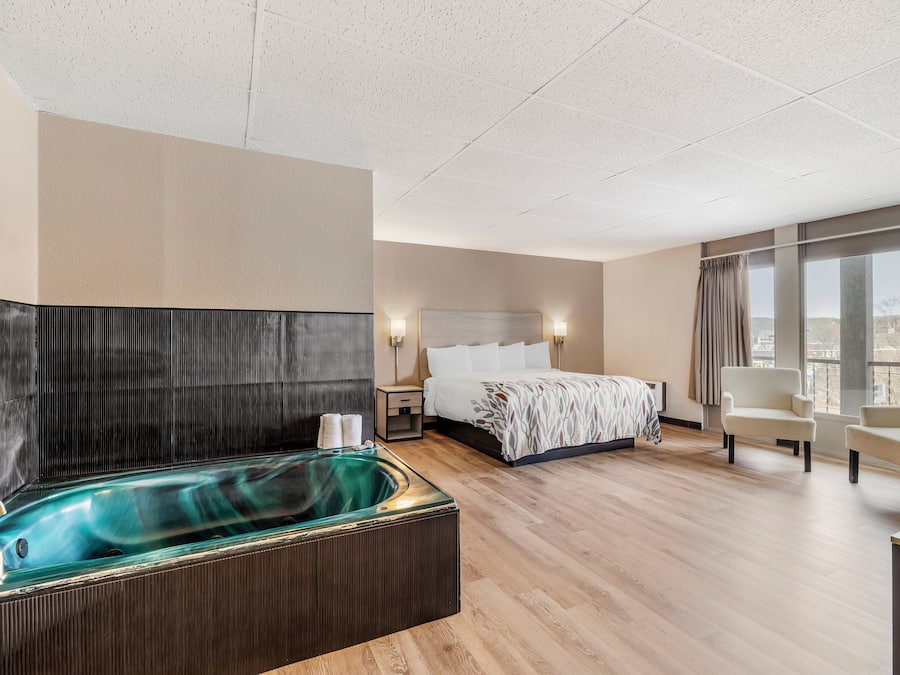 Habitación superior, 1 cama King size, para no fumadores, hidromasaje | Cortinas blackout, wifi gratis y ropa de cama