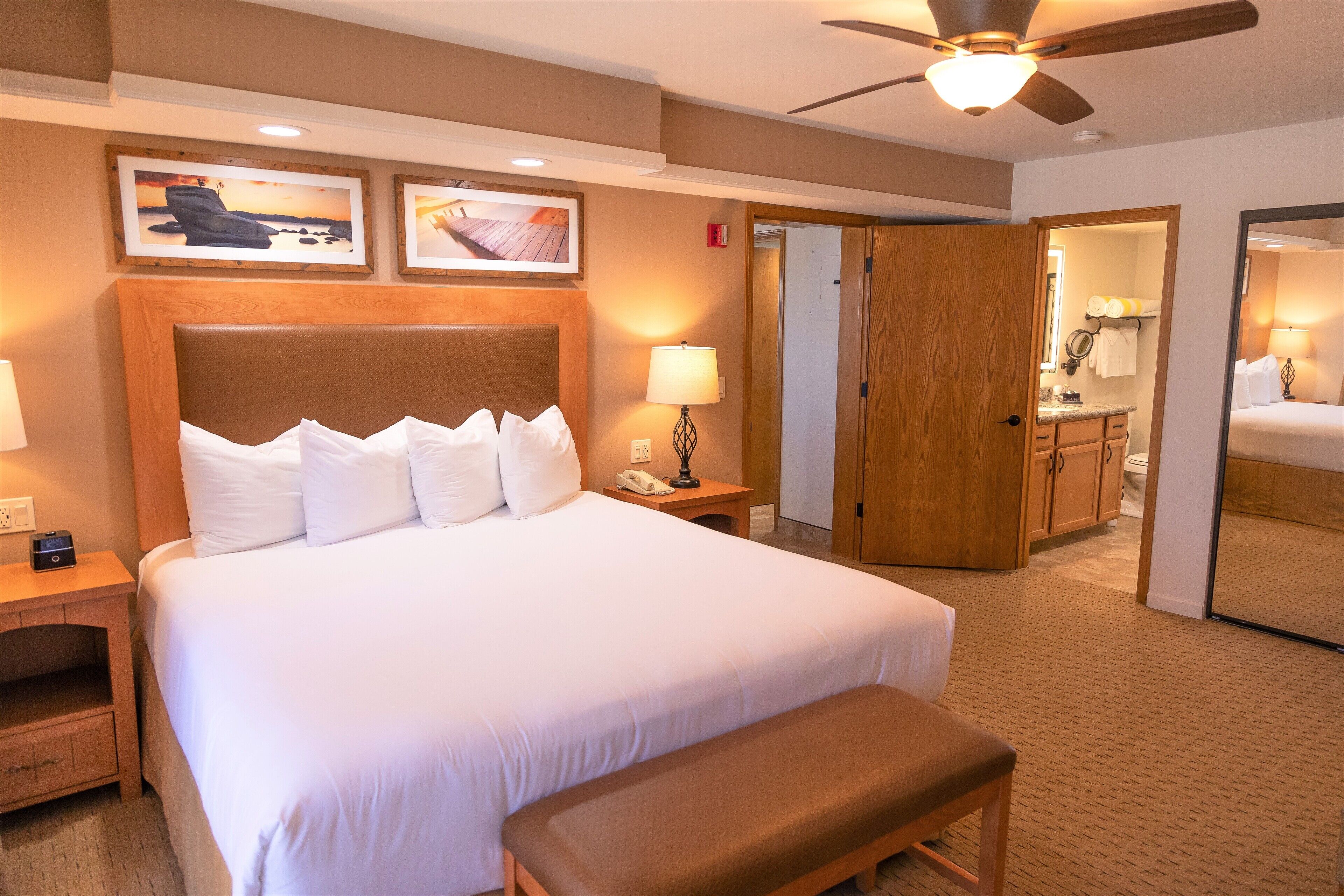 华丽客房, 1 间卧室, 厨房 | 客房内保险箱、遮光窗帘、免费 WiFi、床单