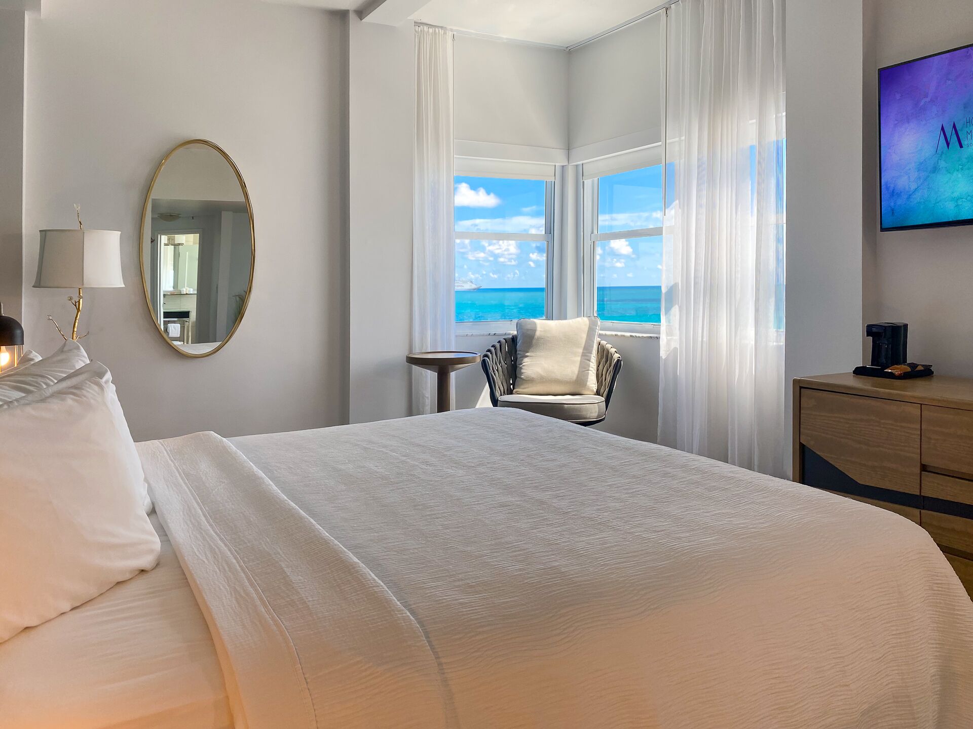 Premium bedding, pillow-top beds, in-room safe, laptop workspace