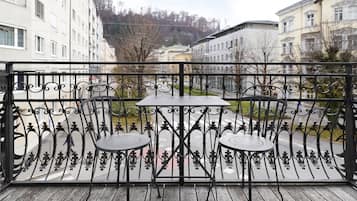 Tweepersoonskamer, balkon | Terras