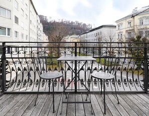 Tweepersoonskamer, balkon | Terras