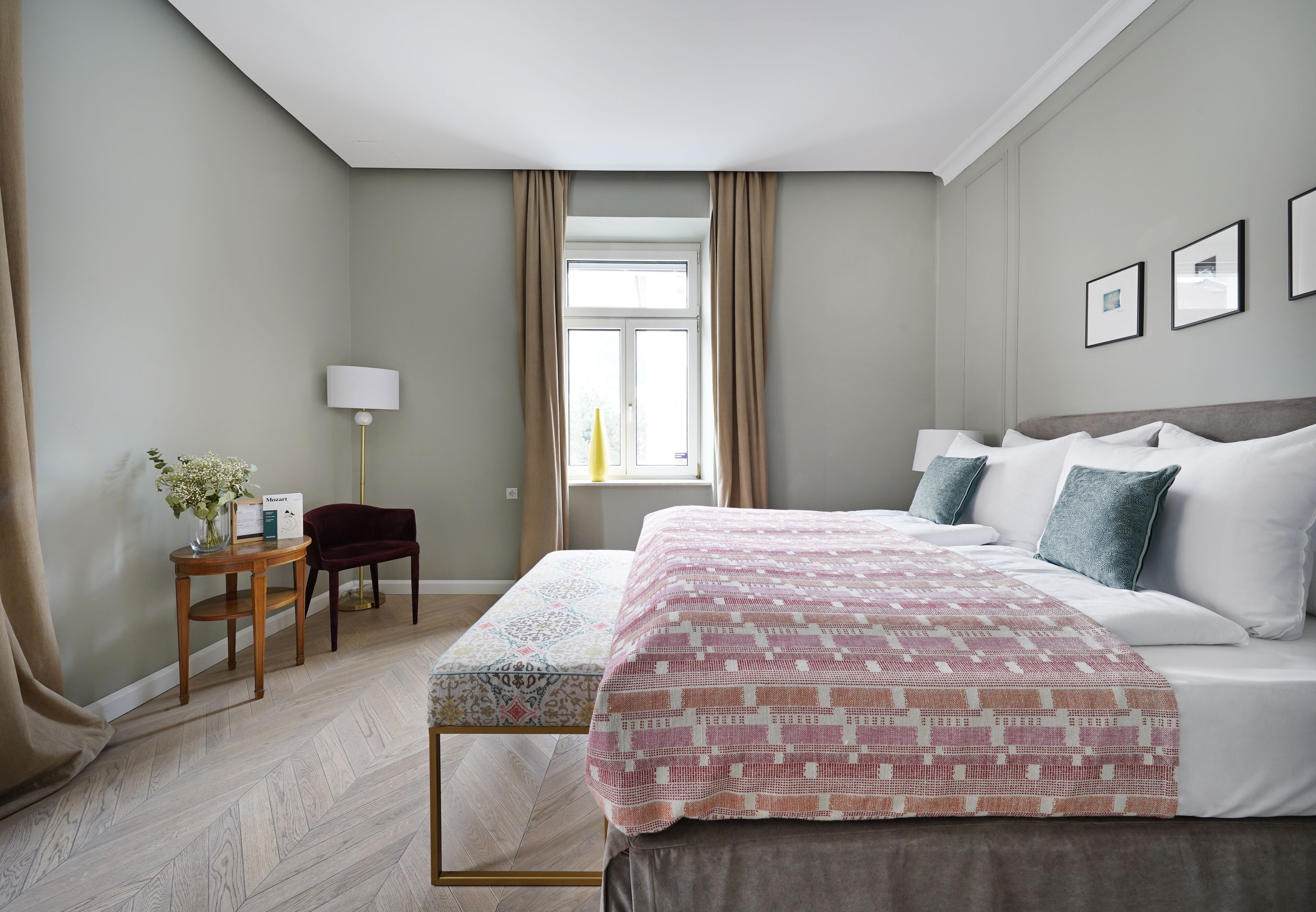 Medium Room | Premium bedding, in-room safe, blackout curtains, soundproofing
