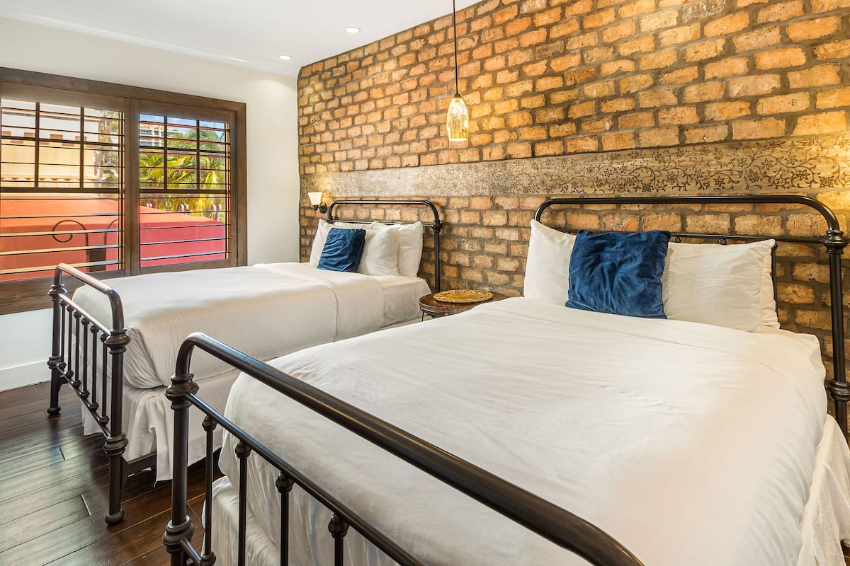 Deluxe Room, 2 Double Beds | Egyptian cotton sheets, premium bedding, down duvets, in-room safe