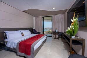 Habitación Deluxe, 1 cama King size (De luxe room with King bed) | Ropa de cama de alta calidad y minibar 