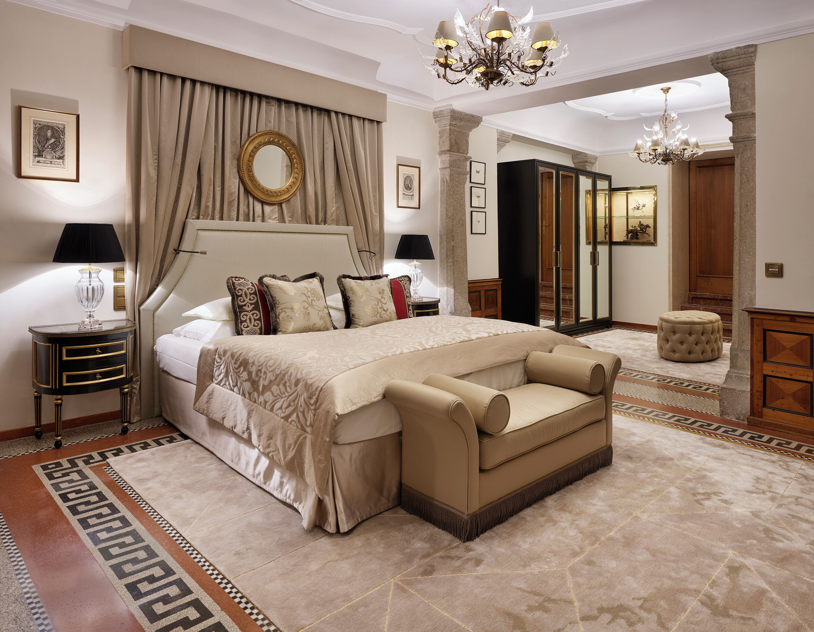 Exclusive Suite, 1 King Bed, Terrace, City View | Premium bedding, minibar, in-room safe, individually decorated