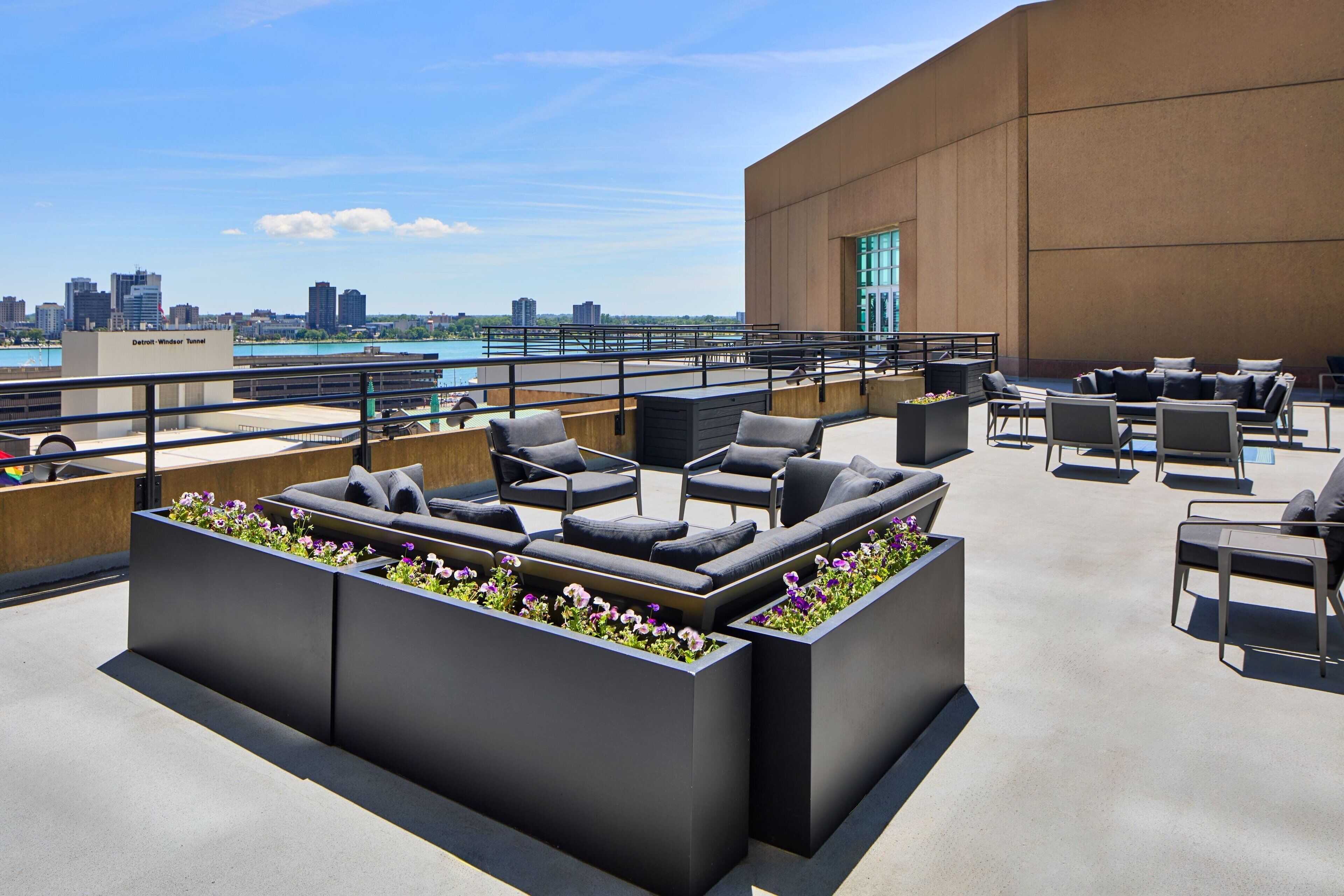 rooftop terrace