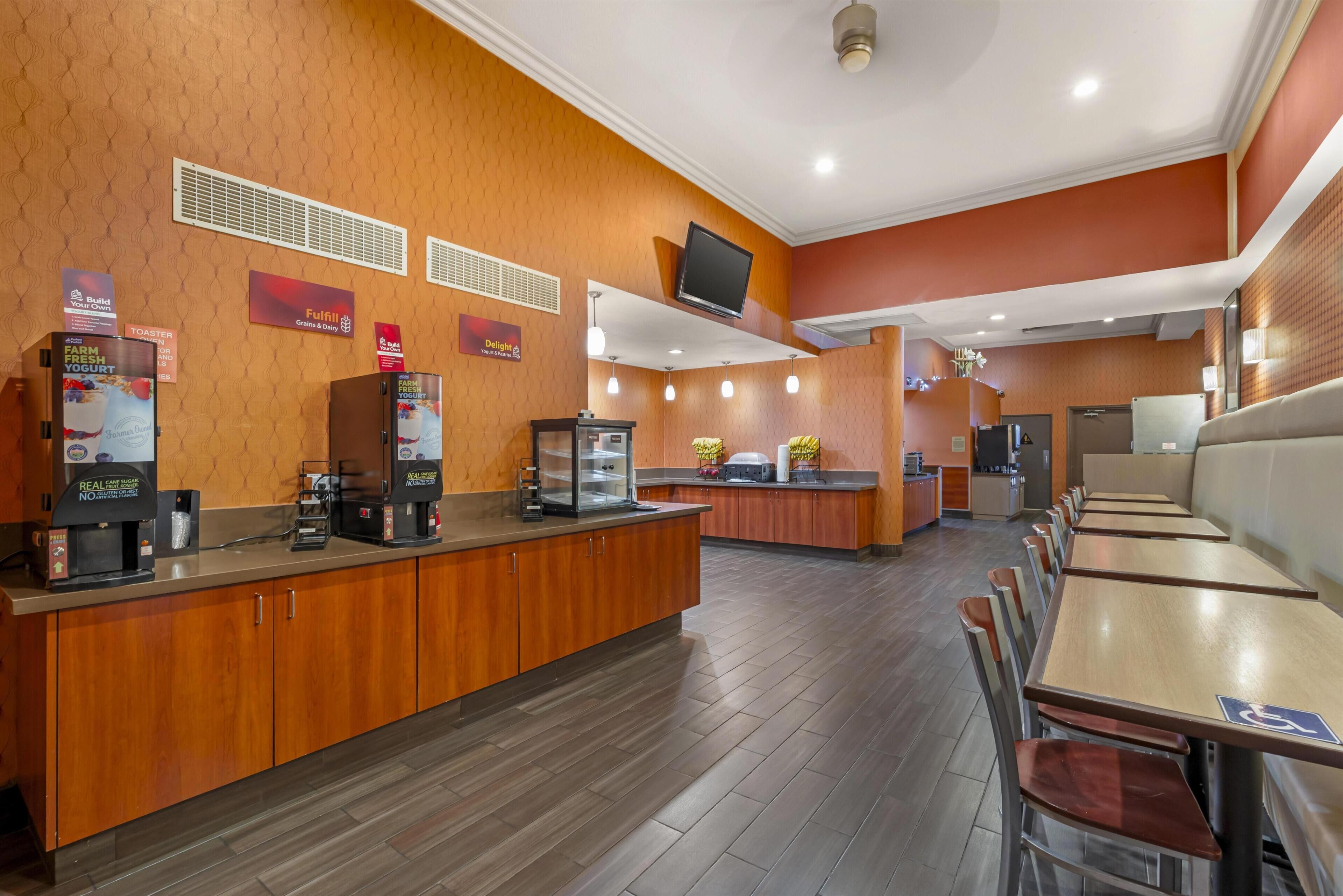 Desayuno para llevar incluido todos los días 