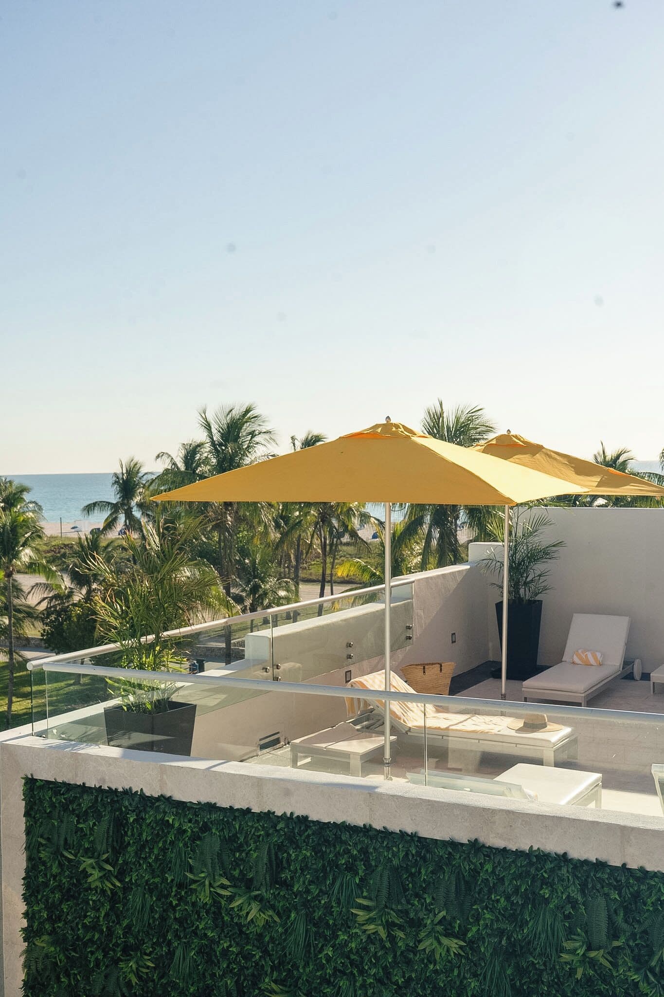 Terrasse sur le toit