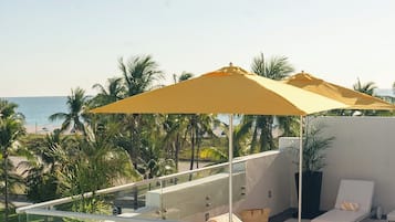 Terrasse sur le toit