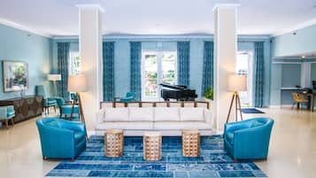 Sala de estar en el lobby