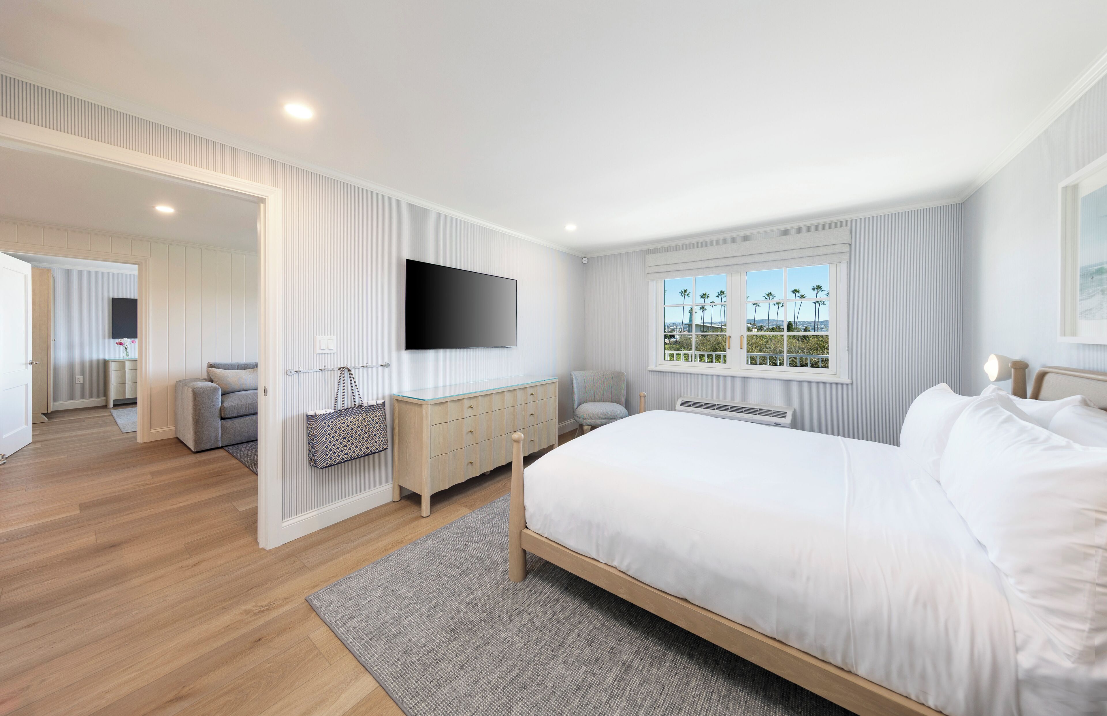 Suite, 2 soverom (Balboa) | Sengetøy av topp kvalitet, senger med overmadrass og safe på rommet