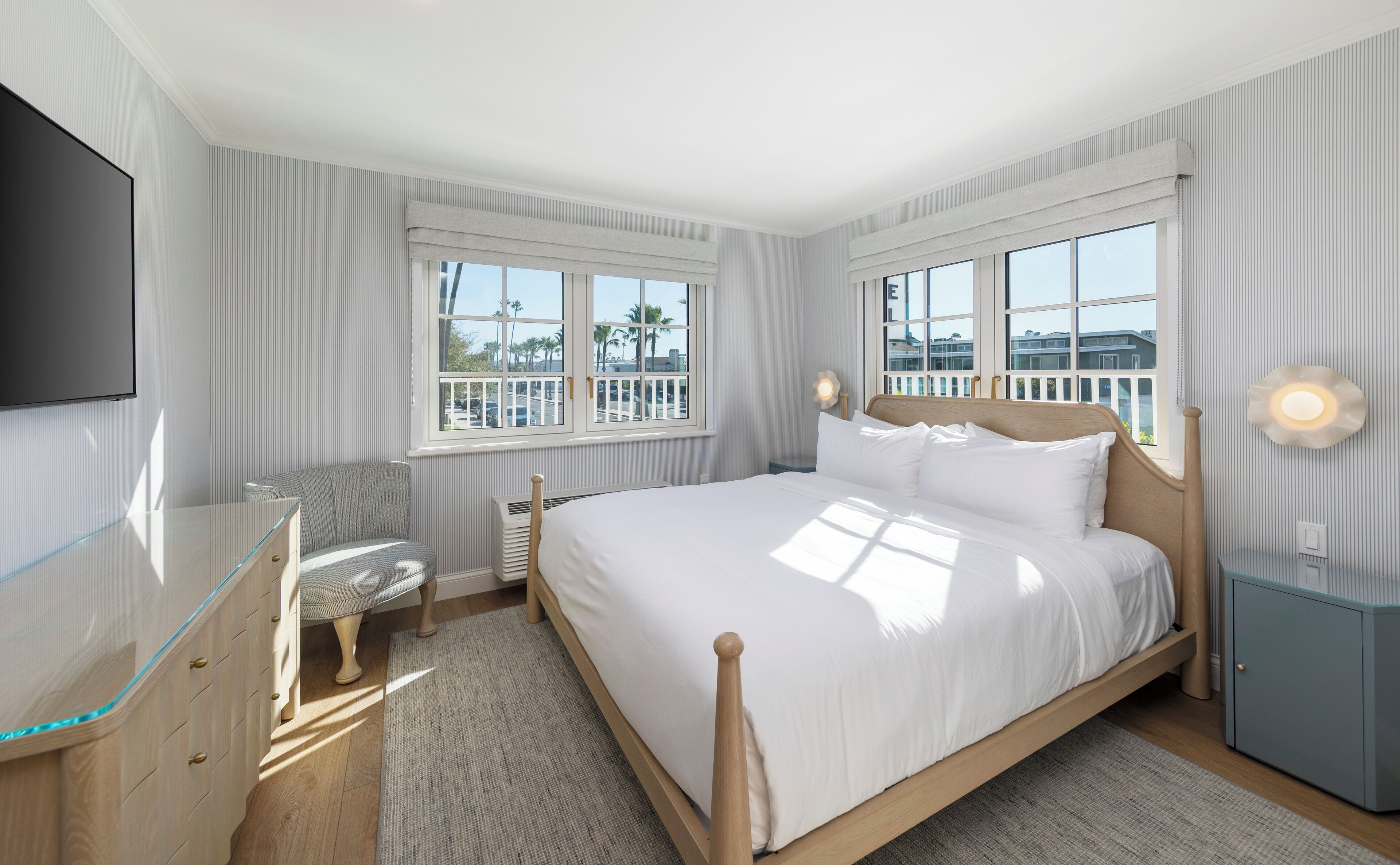 Kamer, 1 kingsize bed, uitzicht op zee | Luxe beddengoed, pillowtop-bedden, een kluis op de kamer