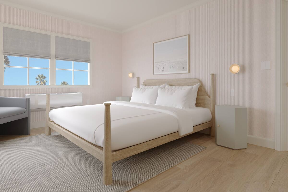 1 bedroom, pillow-top beds, in-room safe, individually decorated