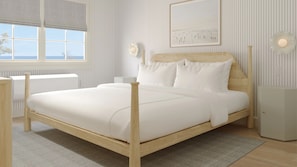 Habitación, 1 cama King size, vista al océano | 1 habitación, ropa de cama de alta calidad y camas con pillow-top