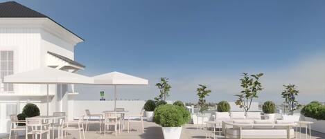 Rooftop terrace