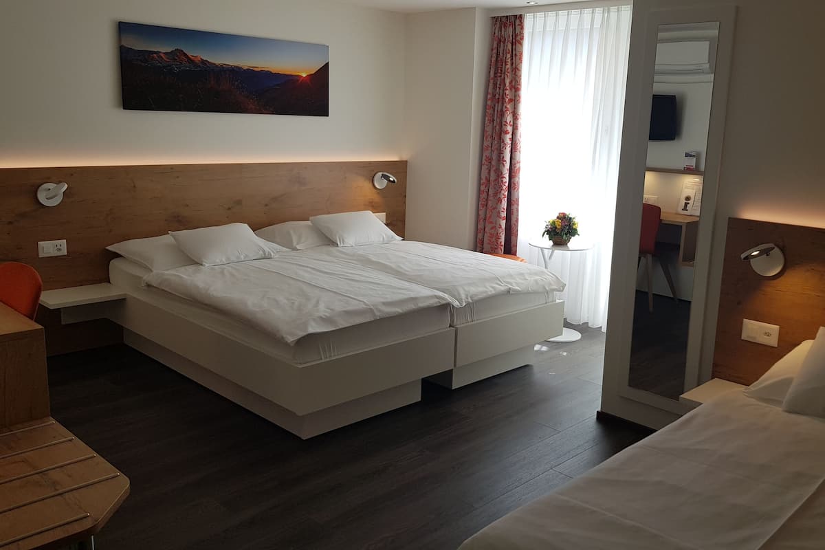 Superior Triple Room, Mountain View, Mountainside | Hypo-allergenic bedding, in-room safe, desk, laptop workspace