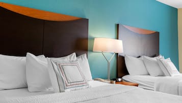 Room, 2 Queen Beds | In-room safe, desk, iron/ironing board, free WiFi