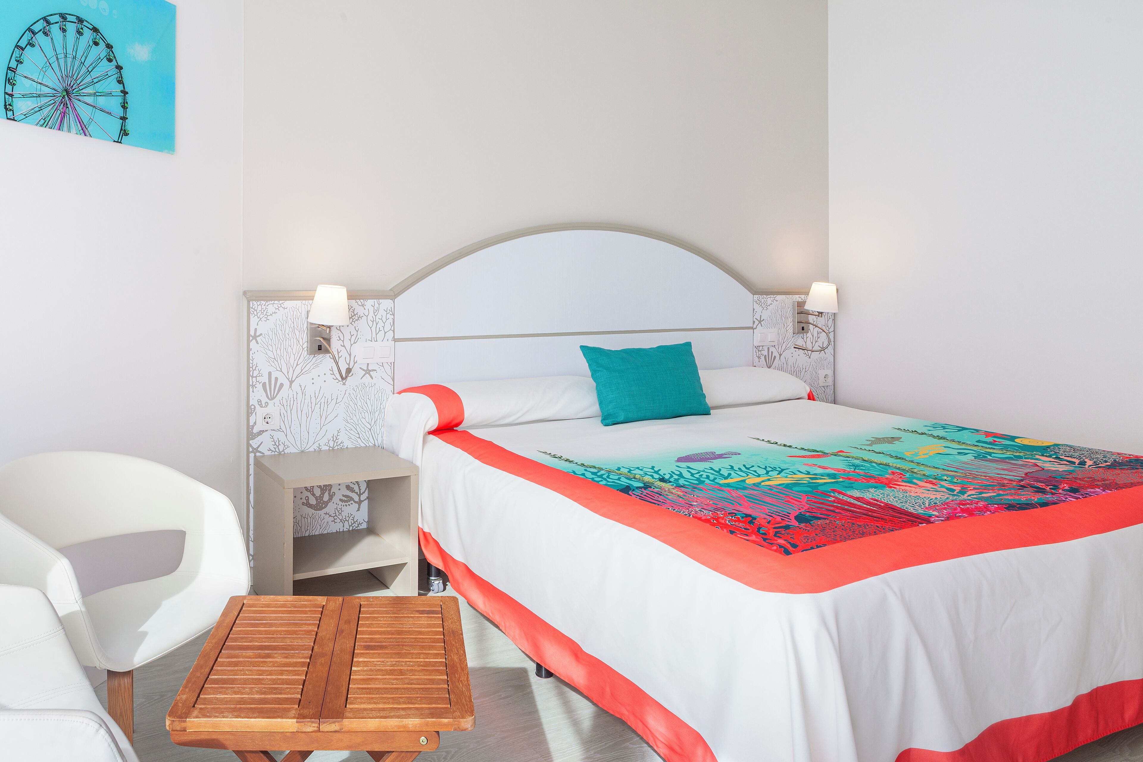 Pillow-top beds, in-room safe, desk, laptop workspace