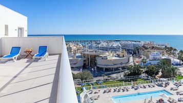 Deluxe Double Room, Terrace, Sea View | View from room