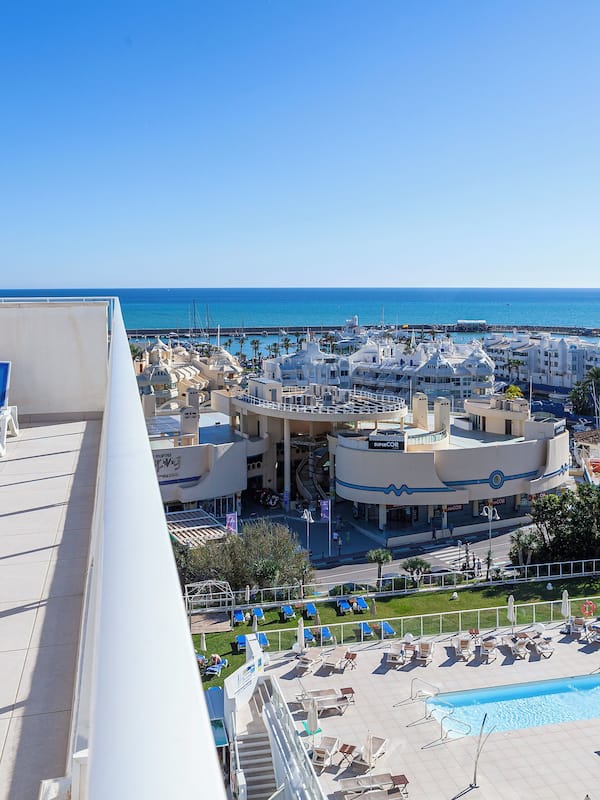 Deluxe Double Room, Terrace, Sea View | View from room