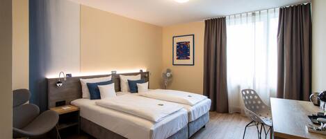 Standard Room, 1 Double Bed | 1 bedroom, premium bedding, in-room safe, individually decorated