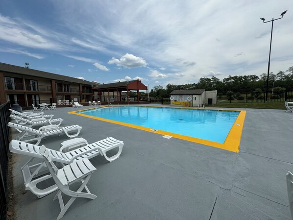 Seasonal outdoor pool