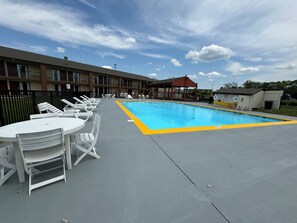 Seasonal outdoor pool