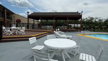 Seasonal outdoor pool