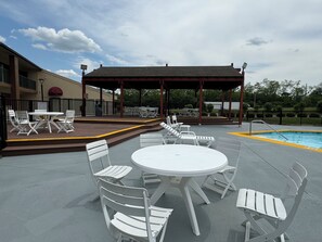 Seasonal outdoor pool