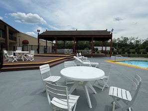 Seasonal outdoor pool