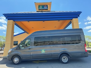 Theme park shuttle