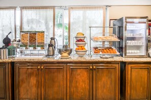 Free daily full breakfast