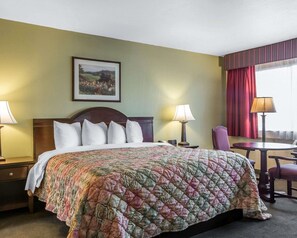 Desk, iron/ironing board, free WiFi, bed sheets