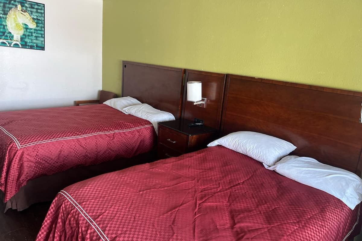 Desk, iron/ironing board, free WiFi, alarm clocks