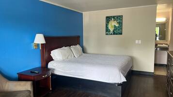 Desk, iron/ironing board, free WiFi, bed sheets