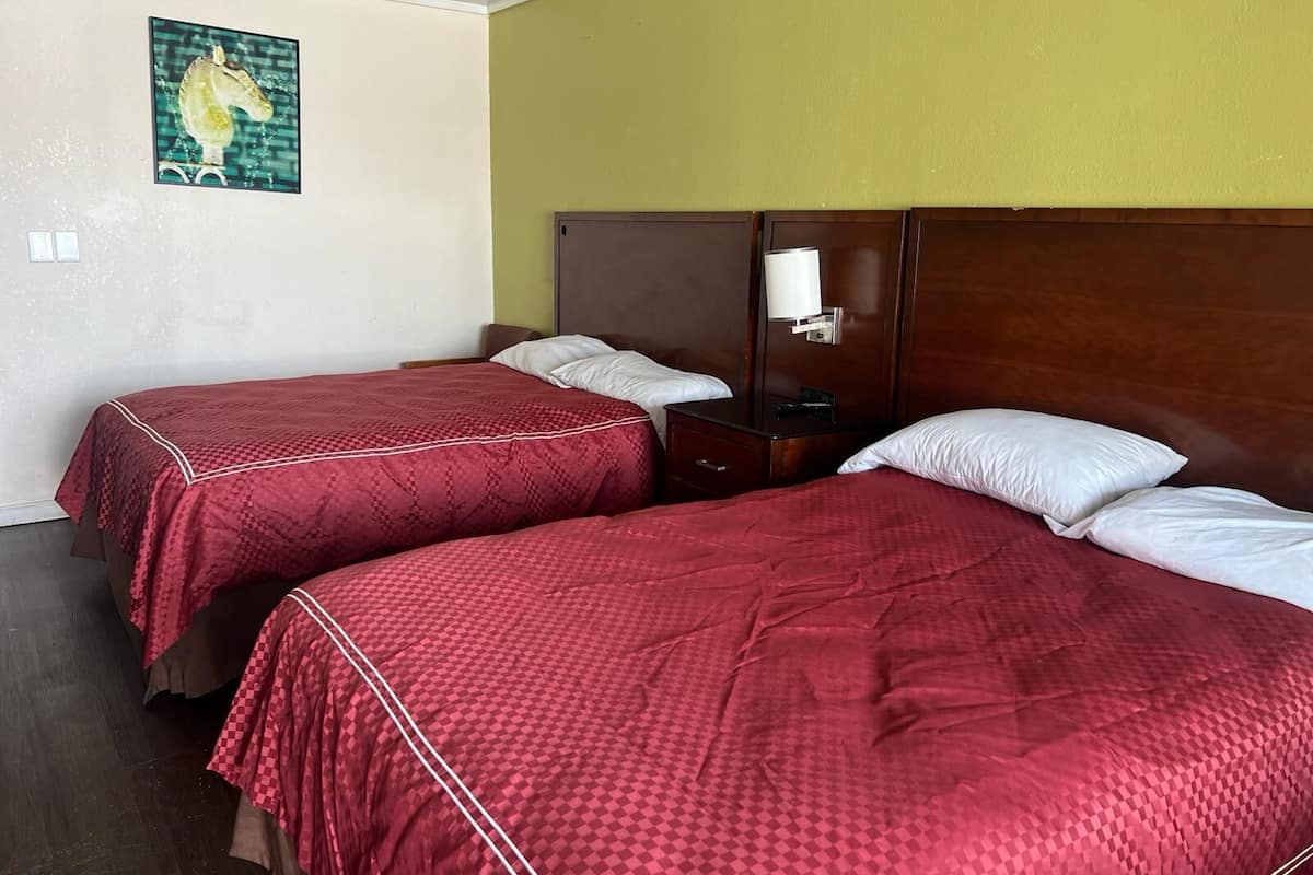 Desk, iron/ironing board, free WiFi, alarm clocks